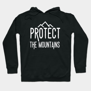 Protect the mountains Basic Hoodie